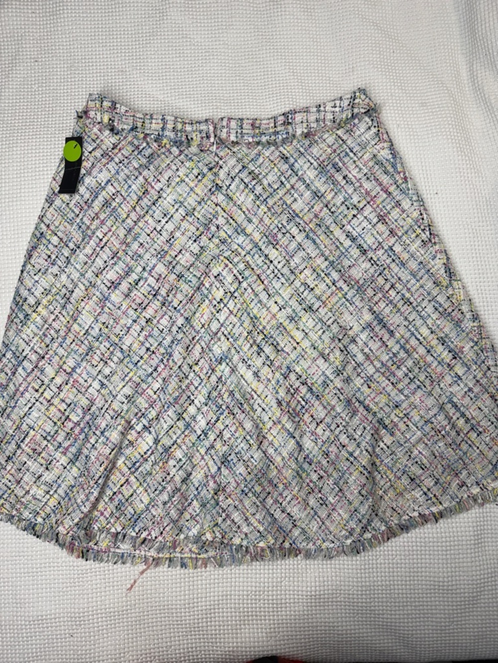WORTHINGTON - Multicolor Tweed A-Line Women's Skirt - Size 18